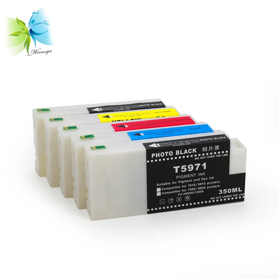 Чернильные картриджи Winnerjet 9 цветов полная яркость для Epson Stylus Pro 7890 9890 7908 9908 |