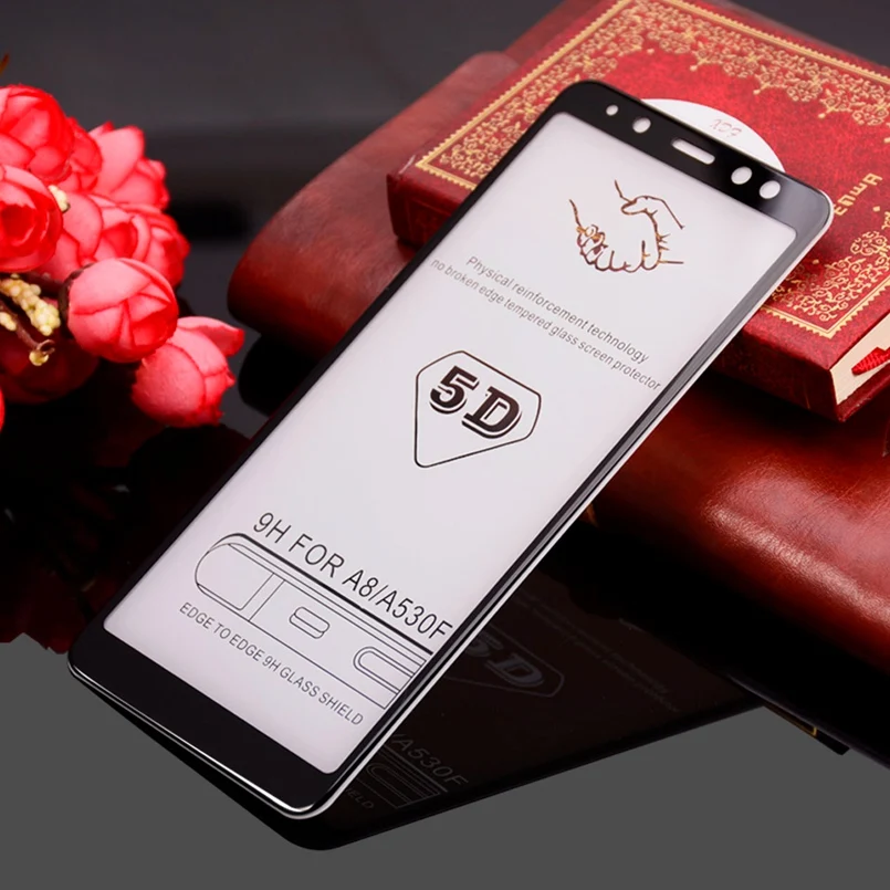 5D 9H стекло для Samsung Galaxy A50 A30 A40 A20 A10 A60 A70 защита экрана J6 A6 A8 Plus A9 A7 2018 закаленное