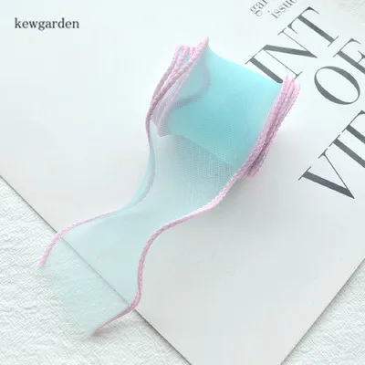 Ленты для волос Kewgarden аксессуары с волнистыми краями сатиновая лента вручную