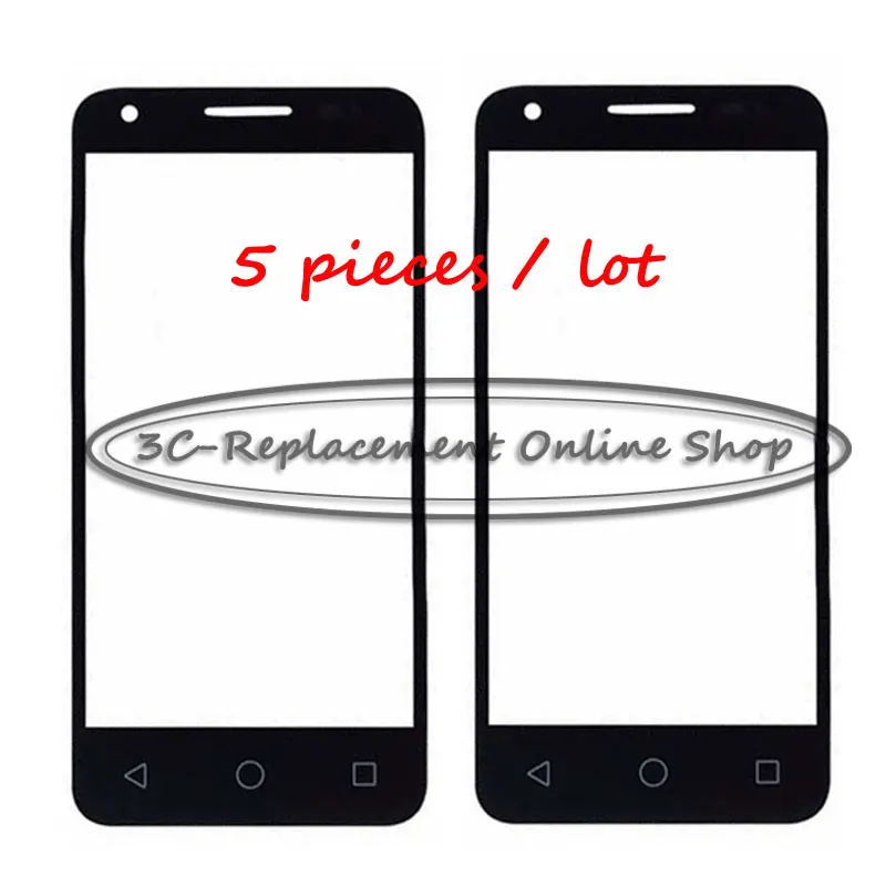 5 шт. для Alcatel One Touch Pixi 3 4 4027 4027D 4027X 5017 5017E Vodafone smart speed 6 переднее Сенсорное Стекло