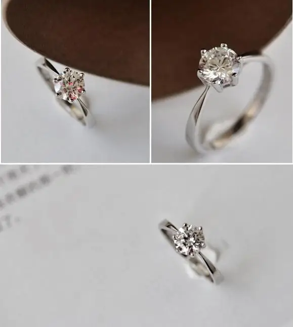 Новинка 2014 оптовая продажа обручальное кольцо с сердечком посеребренное