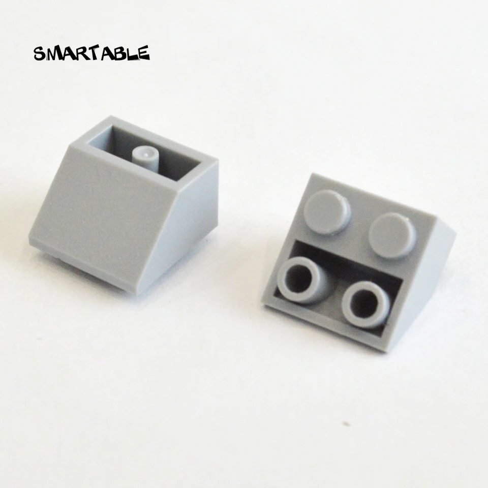 Smartable инвертированный наклон 45 2x2 конструктор MOC детали игрушки Совместимые с