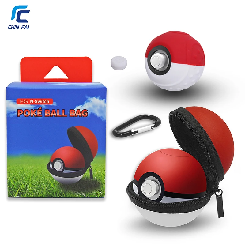 Силиконовый чехол CHINFAI для Poke ball Plus переносная дорожная сумка с жестким чехлом