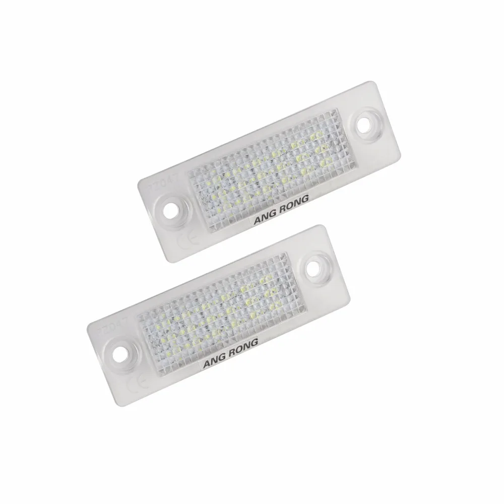 Светодиодный Белый номерной знак ANGRONG 2x для VW Golf Plus MK5 2005 09 Volkswagen Jetta III 10|number plate