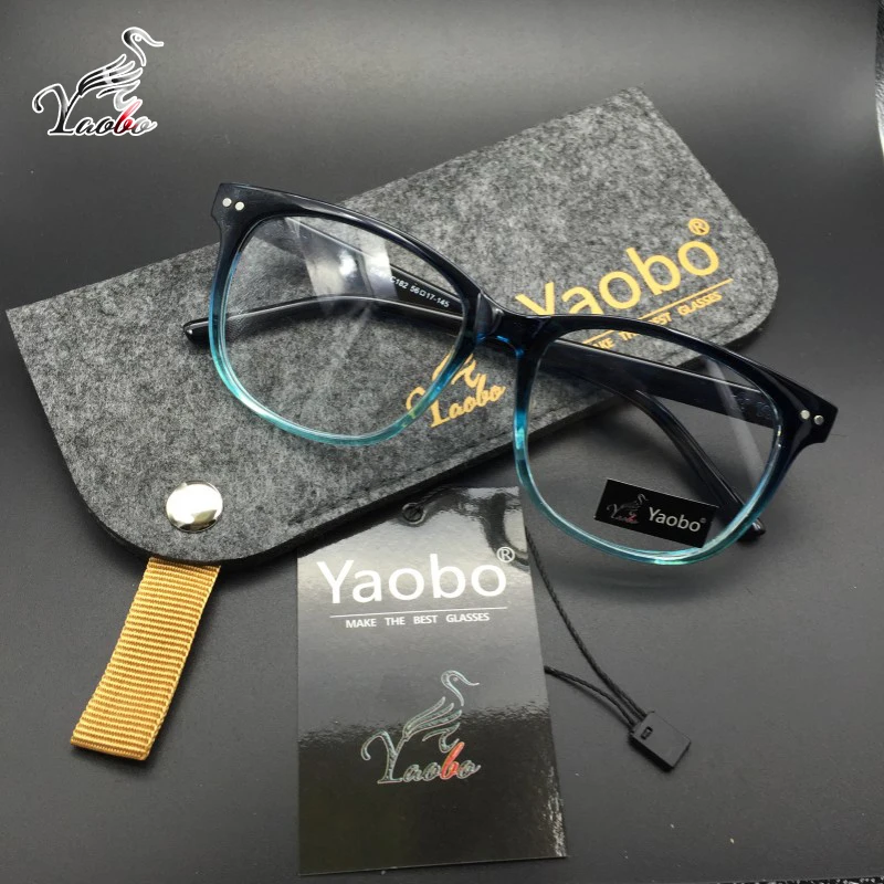 Женские и мужские очки Yaobo винтажные оправы для оптических очков в стиле ретро