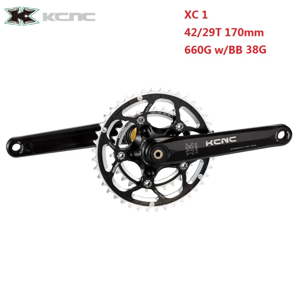 KCNC K Тип XC1 двойной MTB шатун 170 мм 42/29T 94 мм BCD 10S XC Free Ride 660G 5 ARM ультра светильник Сделано в Тайване