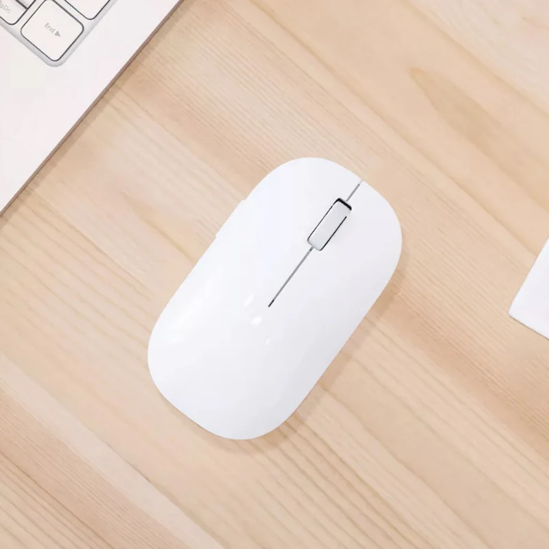 Новые оригинальные Xiaomi Mi беспроводная мышь черный 2 4 ГГц 1200 точек/дюйм