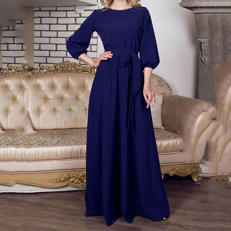 Осенние французские вечерние платья элегантное женское платье большие размеры