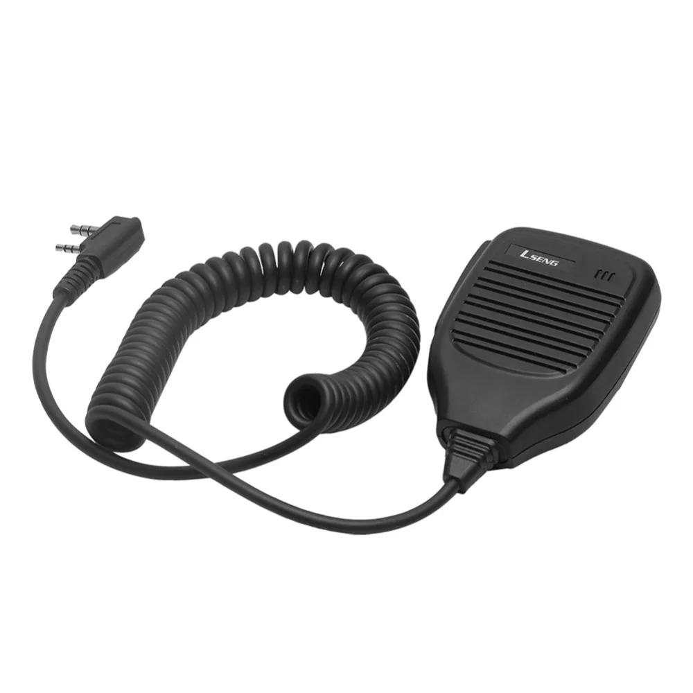 Динамик Mic Lseng 2 Pin для Baofeng UV-5R Kenwood Retevis H-777 HYT TYT дистанционного плечо микрофон