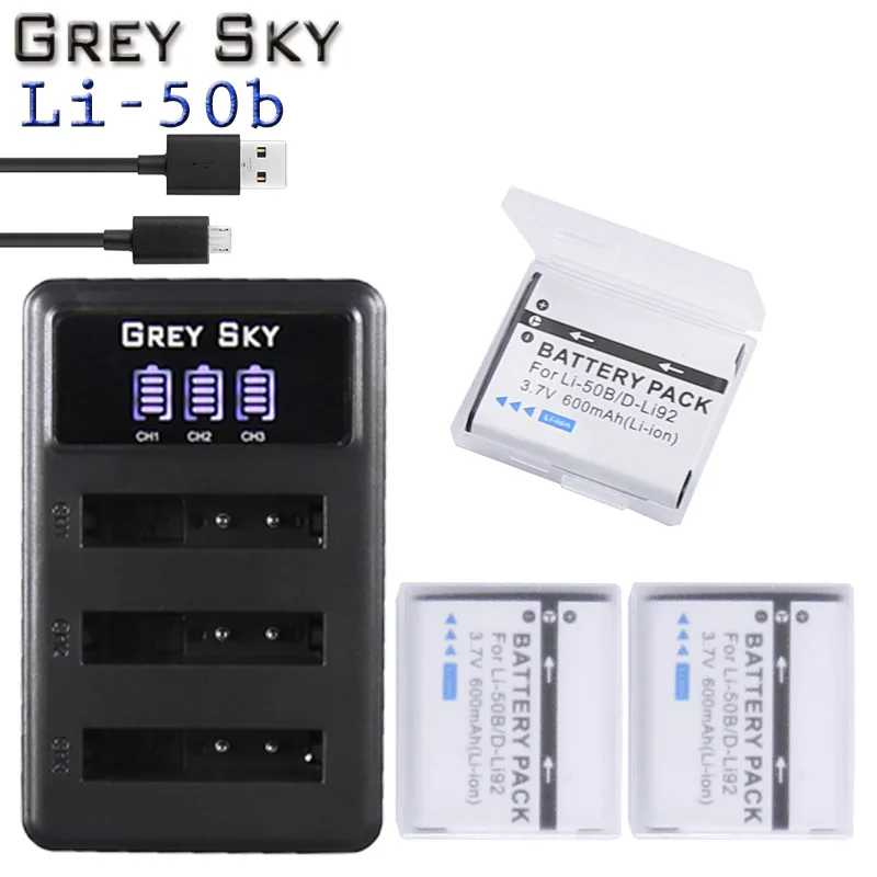 Li50b Li-50B LI50B li ion аккумулятор 50B Батарея+ 3 знака после слотов для карт Зарядное устройство для цифровой камеры OLYMPUS SP 810 800UZ u6010 u6020 u9010 SZ14 SZ16 D755 u1010 SZ30 SZ20 XZ-1