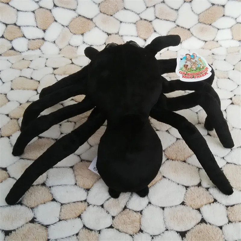 Игрушка плюшевая паук кукла черная креативная 30 см|plush toys|birthday gifttoy soft |
