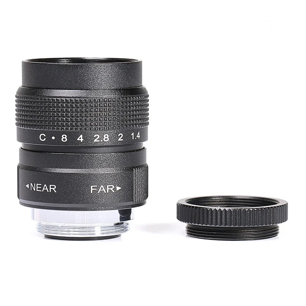 Fujian 25 мм F1.4 CCTV TV объектив камеры + C N1 кольцо для крепления Nikon 1 J5 S2 J4 V3 AW1 S1 J3 V2 J2 J1