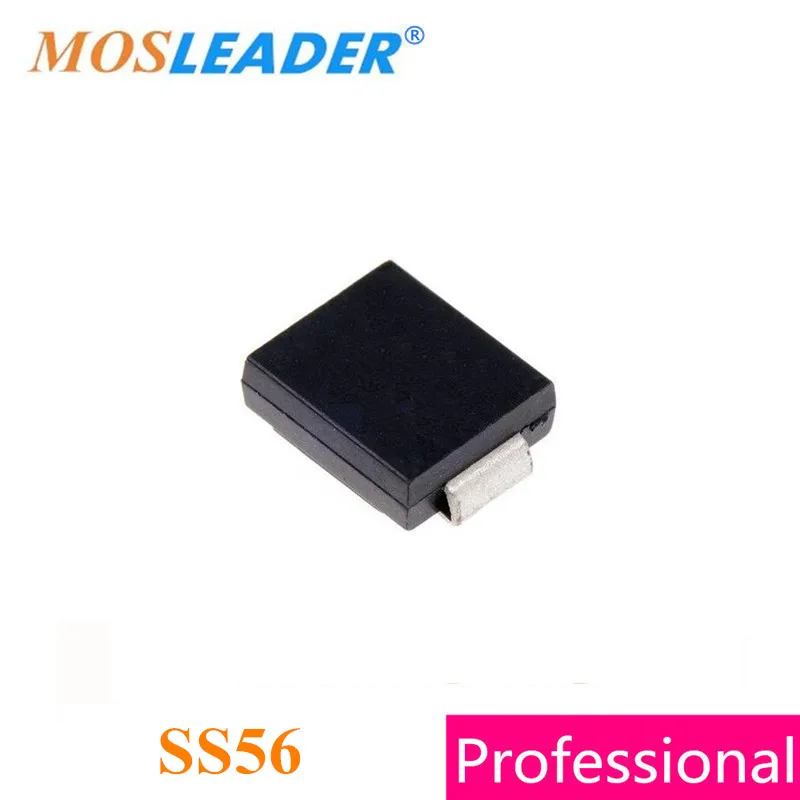 Mosleader SS56 SMC 500 шт. SR560 DO214AB 5A 100V Schottky высокое качество | Электроника