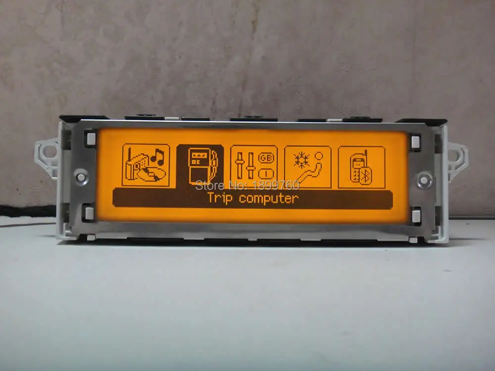 Экран Поддержка USB двойной зоны воздуха Bluetooth дисплей желтый монитор английский