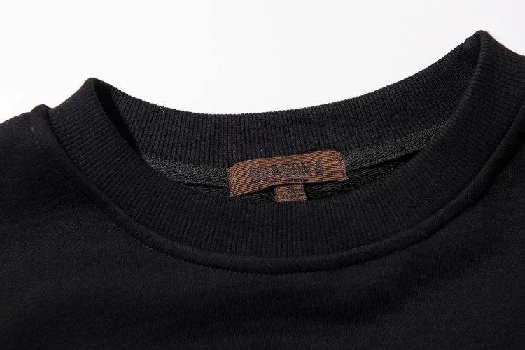 Толстовка сезона 4 для мужчин и женщин Свитшот высокого качества в масштабе 1:1 с