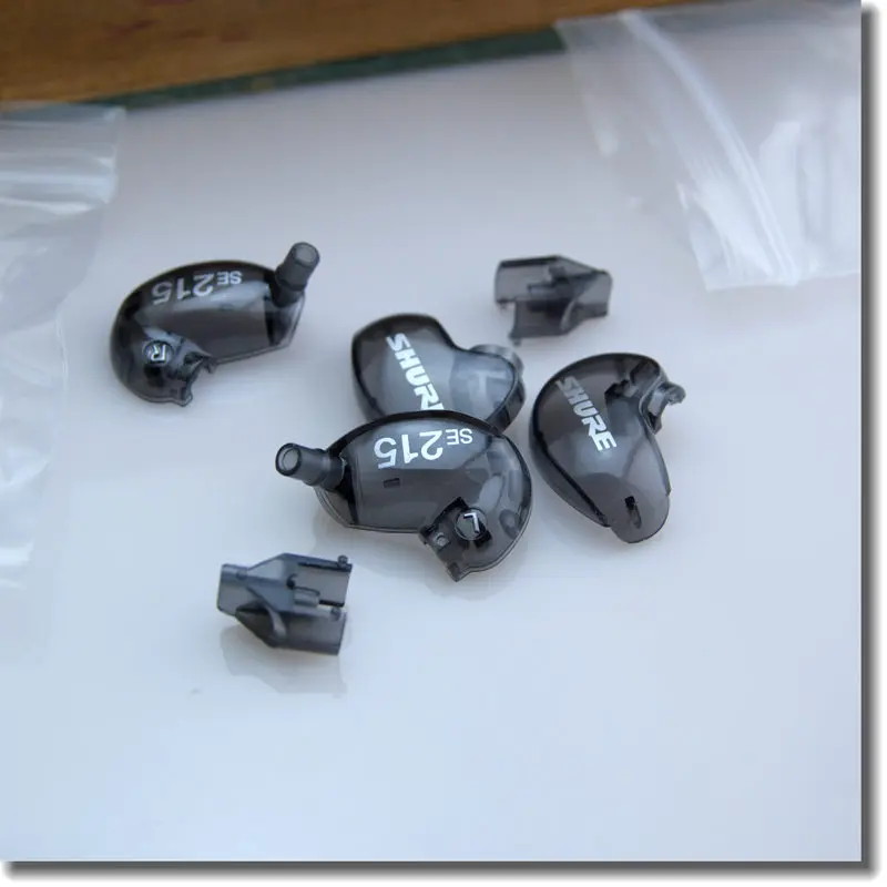 1 пара запасных частей корпус оболочка DIY для SE215 якорь наушники пластиковая