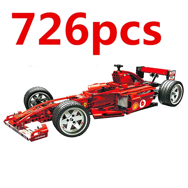 Совместимый автомобиль Racers Technic ENZO 1:10 Супер спортивный Enzo модель блоков набор