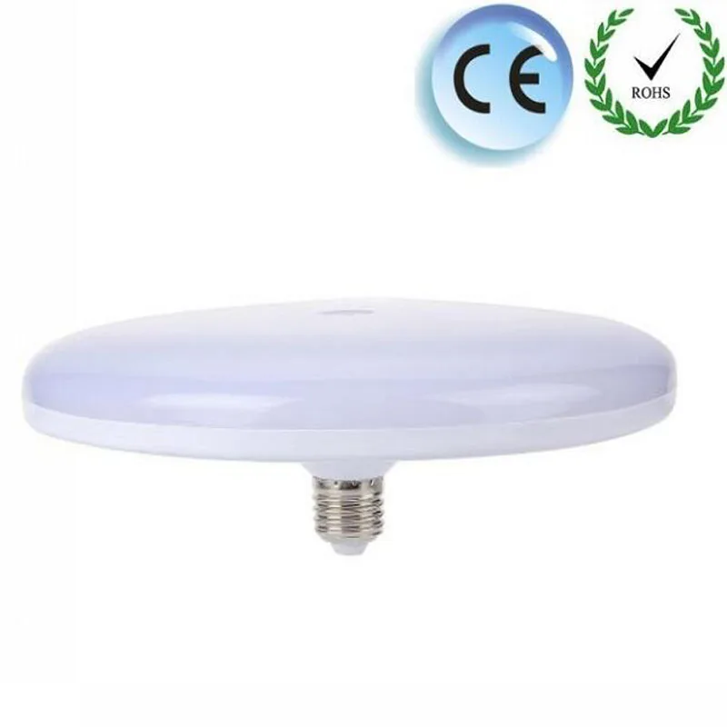 Светодиодная лампа UFO E27 15 Вт/20 Вт 1800LM 2835 SMD высокая яркость пластиковая глобус