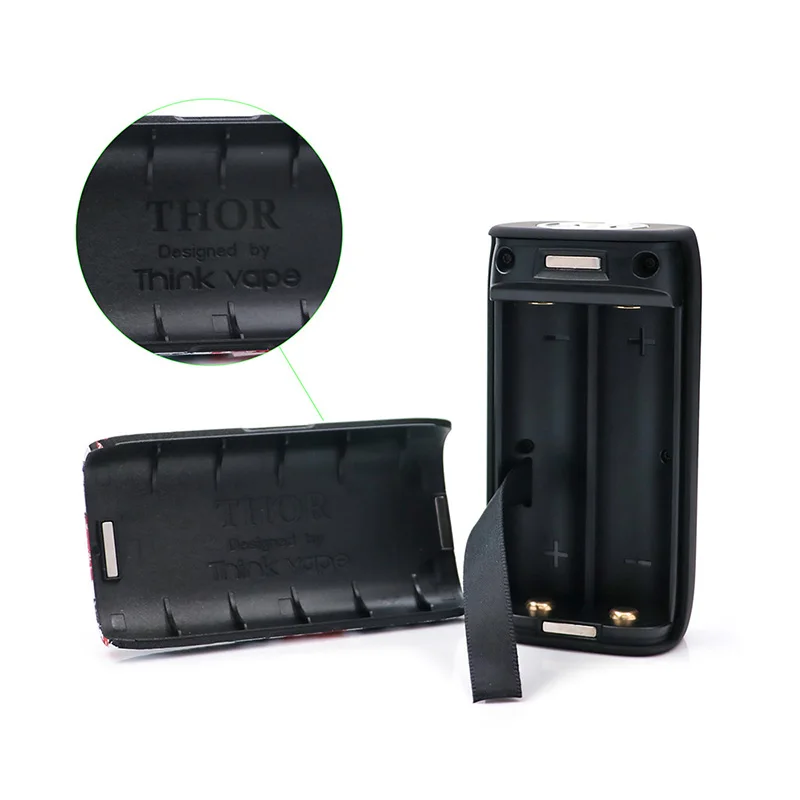 Оригинальный Thinkvape Тор 200 Вт Temp Управление поле Mod думаю Vape ST200 Чип VW VT TCR байпас