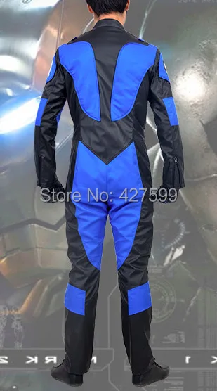 Новое поступление Горячая кино Железный человек 2 Tony Stark Косплей Костюм герой