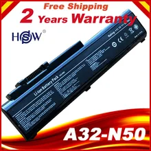 6 ячеек Аккумулятор для ноутбука Asus N50 N50VC N51 N51A N51S N51V, A32-N50 A33-N50 90-NQY1B1000Y