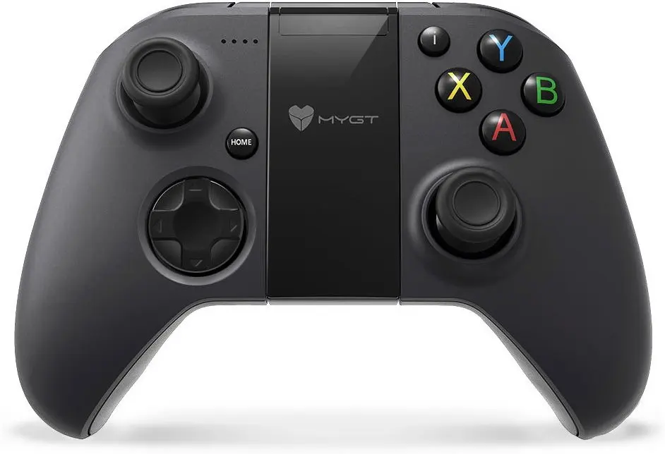 MYC04B Mygt беспроводной пульт управления Bluetooth Gameing геймпад джойстик для смартфонов на платформе Android и ПК с Windows PS3 Очки виртуальной реальности VR ТВ коробка - Цвет: MYC04B