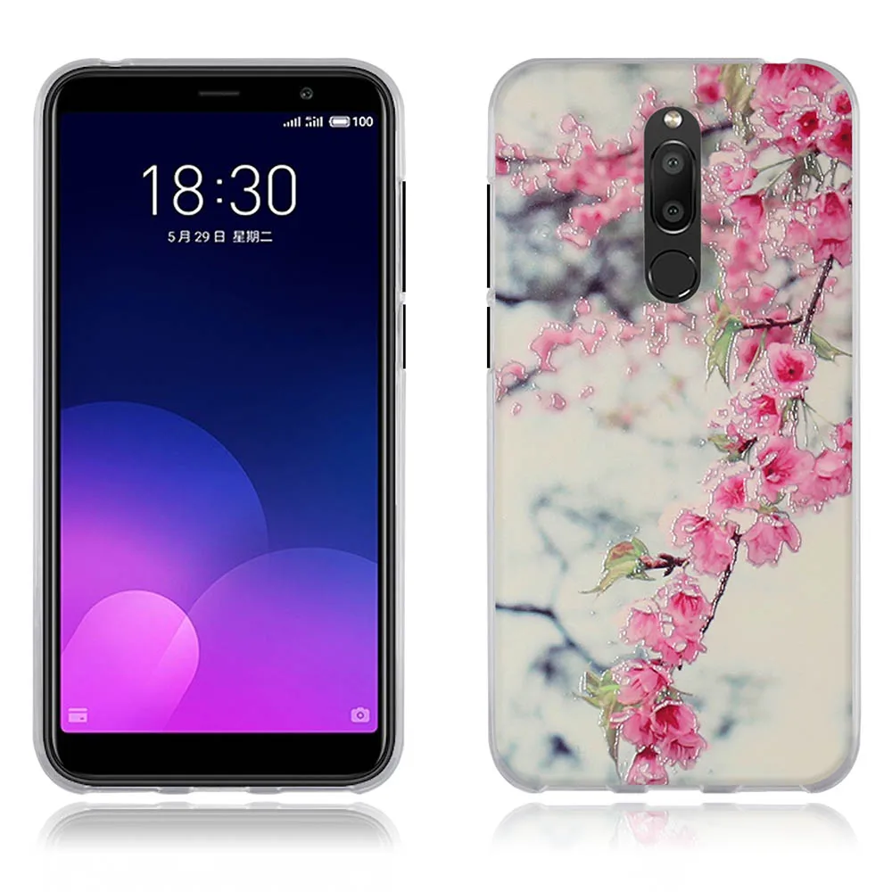 Чехол для Meizu M6T/ Meiblue 6T Meilan чехол с объемным животным узором или 15 Lite/M15 ТПУ силикон