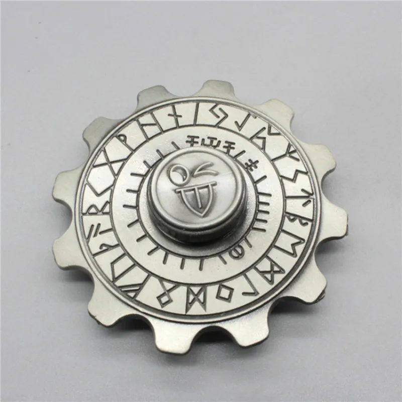 Классический компас fingertip гироскоп навигация astrolabe Viking металлический палец