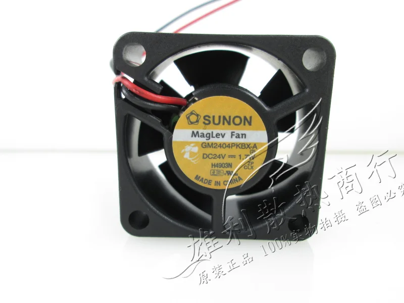 Бесплатная доставка. Оригинальный вентилятор охлаждения sunon GM2404PKBX-A 24V 1 7 W 4CM 4028 2