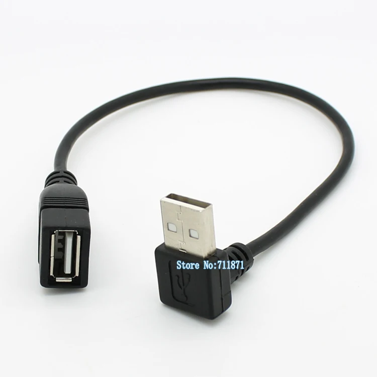 Кабель USB штырь гнездо 90 градусов|usb extension cord|extension cord usbmale female usb |