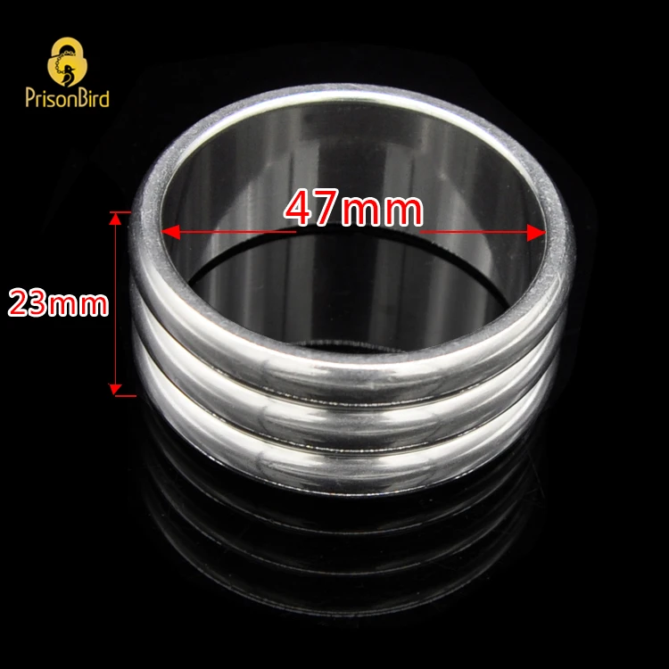 Нержавеющая сталь Металлические Кольца для пениса дополнительной женской