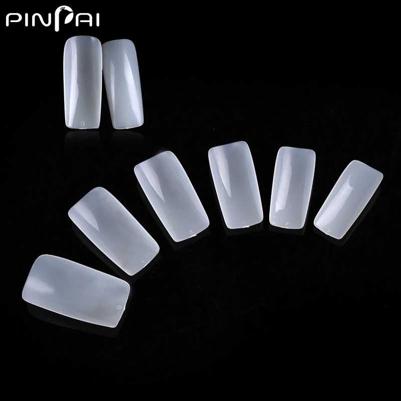 Накладные ногти PinPai 100 шт. 10 размеров накладные с полным покрытием для