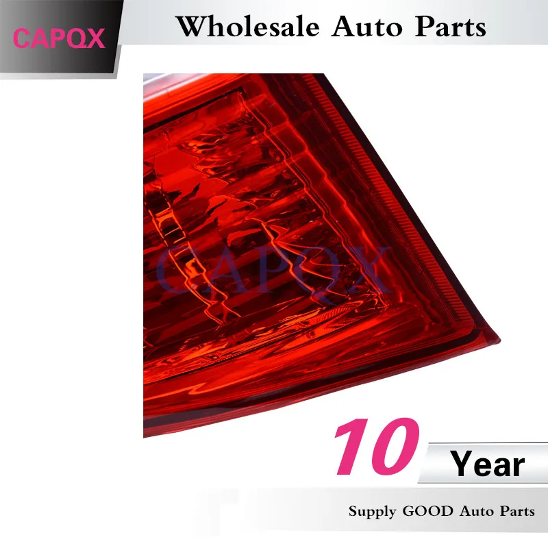 CAPQX высокое качество автомобиля задние фары OEM#33500-TF0-H51/33550-TF0-H51 для FIT JAZZ 2012 2013 GE6 GE8 задний фонарь