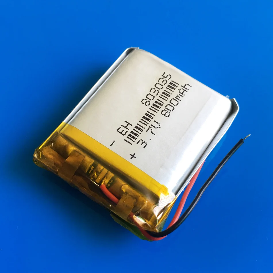5 шт. 3 7 V 800mAh 803035 Lipo полимерная литиевая аккумуляторная батарея для MP3 GPS DVD bluetooth