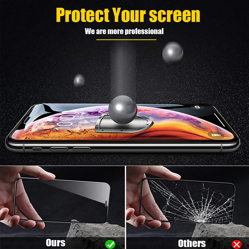 Защитное стекло для apple iphone x xs max xr xmax 10xs 10 10s 10r | Мобильные телефоны и аксессуары
