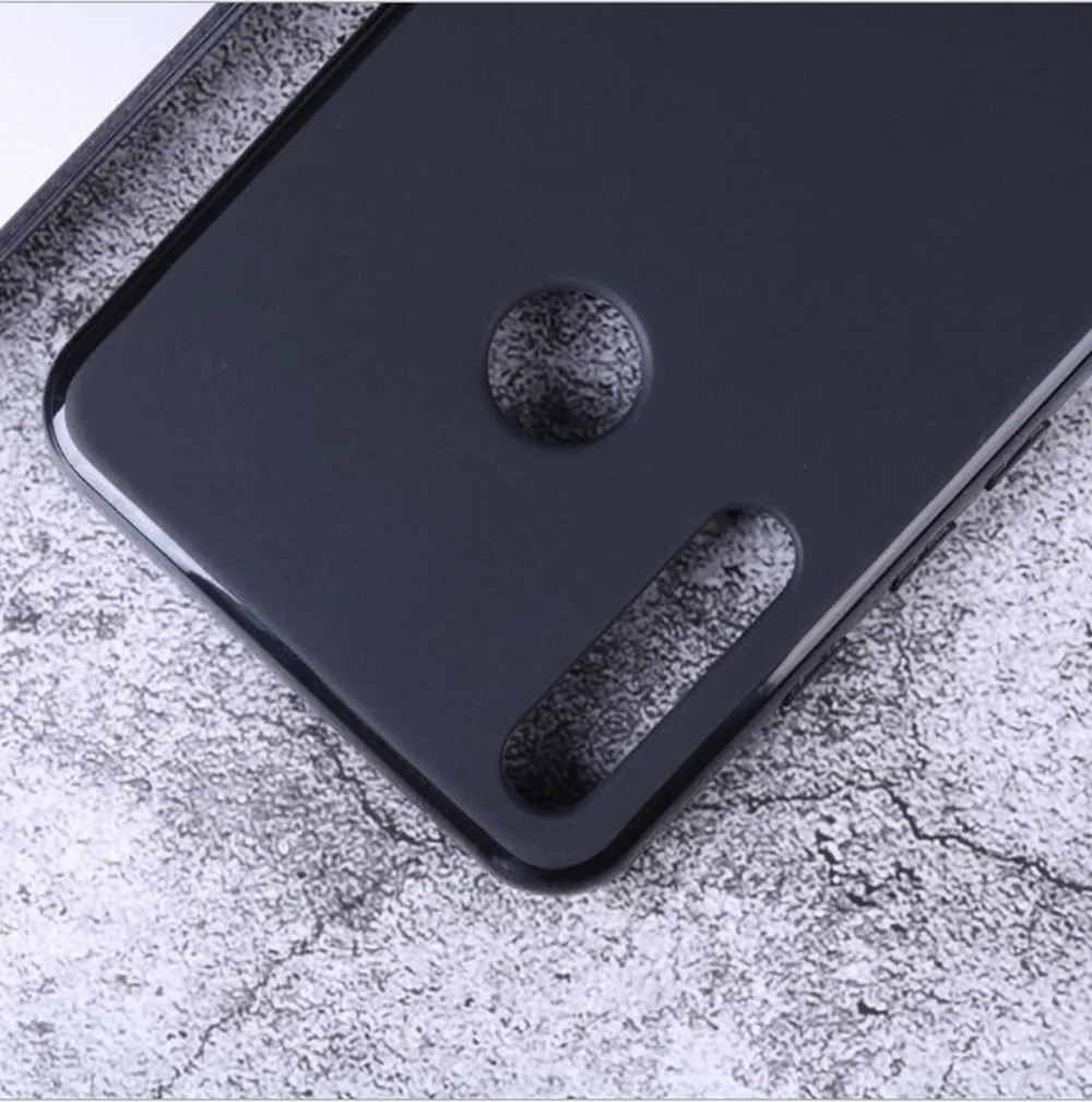 Для Umidigi A5 Pro гелевый ТПУ тонкий мягкий чехол с защитой от катания на лыжах задняя