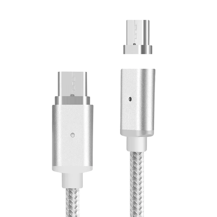 Магнитный Micro USB/Type-C/IOS USB-C Быстрый зарядный кабель для синхронизации данных и