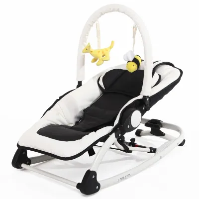 Chbaby, детское кресло-качалка, многофункциональное, электрический, музыкальный шезлонг, кресло-качалка, Детские шейкеры, bb, детская колыбель - Цвет: white