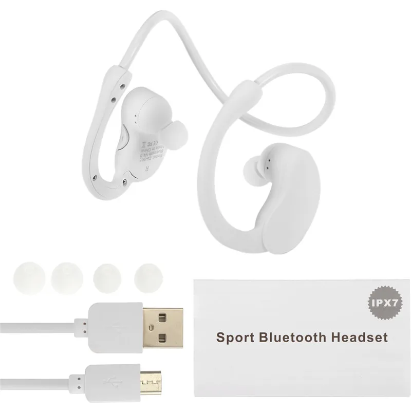 Профессиональные Водонепроницаемые спортивные bluetooth-наушники, спортивные наушники, беспроводные наушники IPX7 SZ903