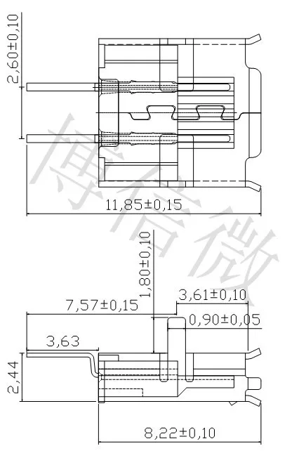 U. FL вилка к IPEX/IPX U.FL-R-SMT радио разъем 20279-001E | Строительство и ремонт
