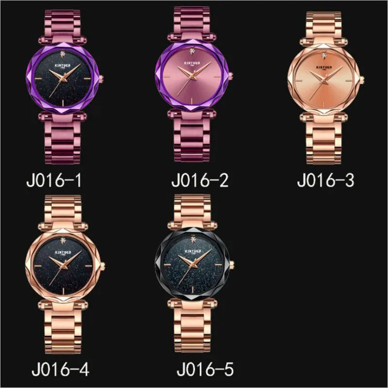 

New 2019 Wrist Watch Women Watches Ladies Starry Sky Clock Top Luxury Brand Quartz Wristwatches For Woman Clock Montre KINYUED
