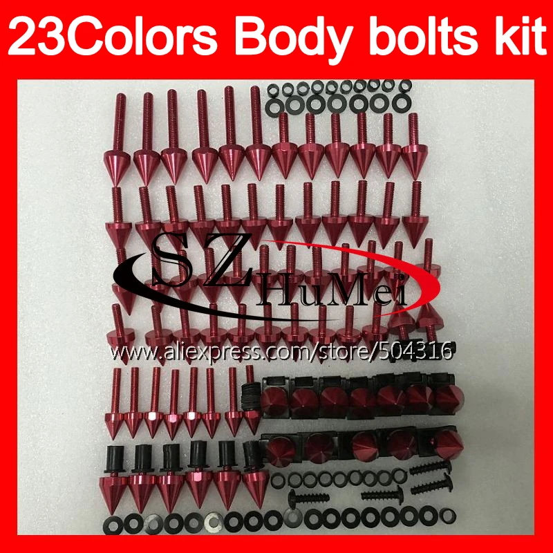 

Болты обтекателя полный комплект винтов для KAWASAKI NINJA ZZR1200 02 03 04 05 ZZR-1200 ZZR 1200 2003 2004 2005 винты для ветрового стекла гайки