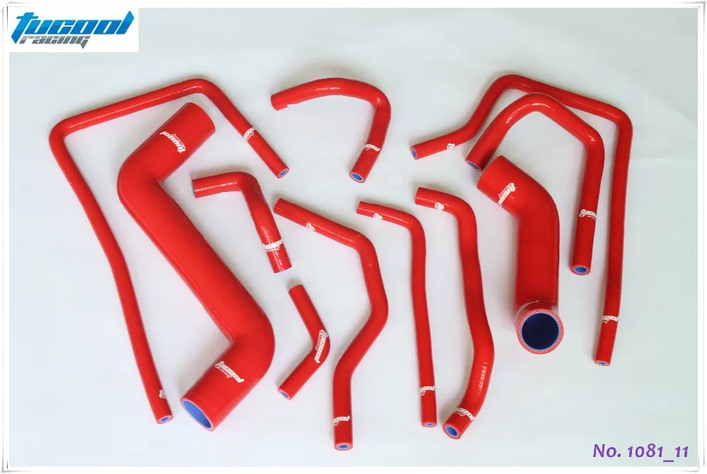 Комплект силиконовых шлангов радиатора для Subaru Impreza WRX STi GDA GDB 00 07 No. 1081 11 шт|radiator hose