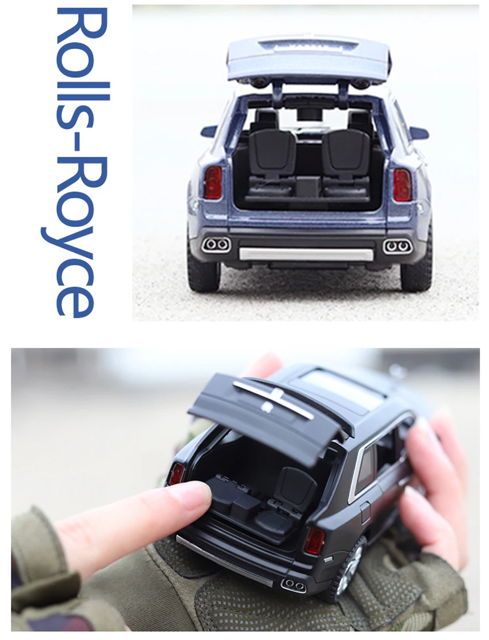 1:32 Rolls Royce Musical Lighting Machine Diecasts Toy Vehicles Hot Wheel Car Model With Car Hot Wheel Doors Can Be Opened Toy
