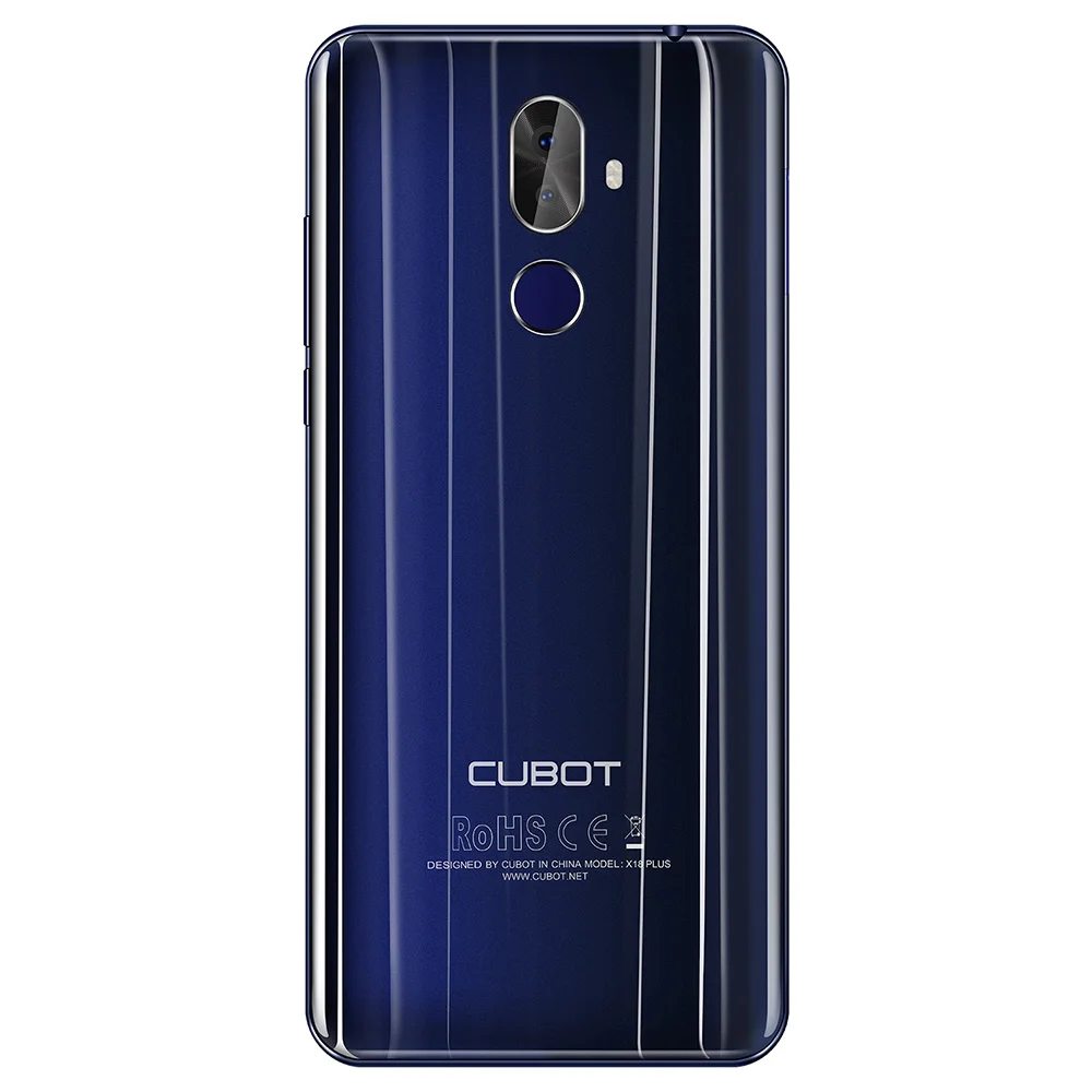 CUBOT X18 Plus Smartphone Android 8.0 5.99&quot MTK6750T 1.5GHz Octa Core 4GB+64GB 4000mAh 20MP+2.0MP Dual Back Cameras 4G Cellphone |