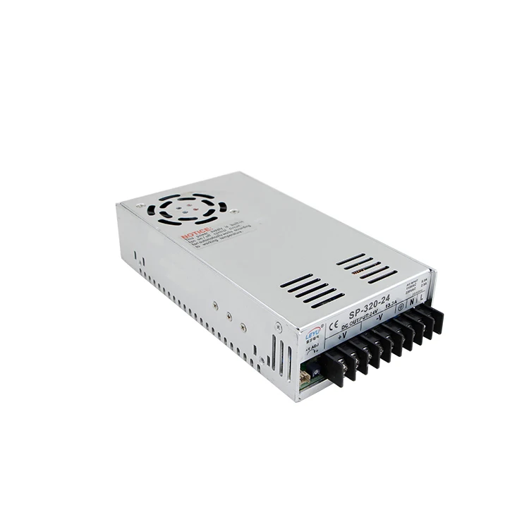 Низкая цена 320W 24V 13.0A одиночный выход импульсный источник питания PFC Функция для