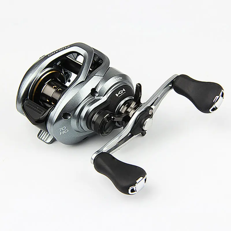 2016 Новая Shimano Курадо 70HG 71HG 70XG 71XG Baitcasting Рыболовная катушка 5 + 1BB 185 г низкий профиль