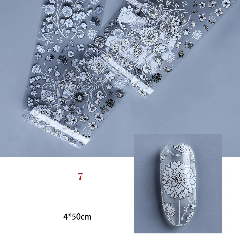 Nail Art sticker s DIY черный цвет маленькая свежая форма переводная Звездная наклейка для украшения ногтей аксессуары Z0129