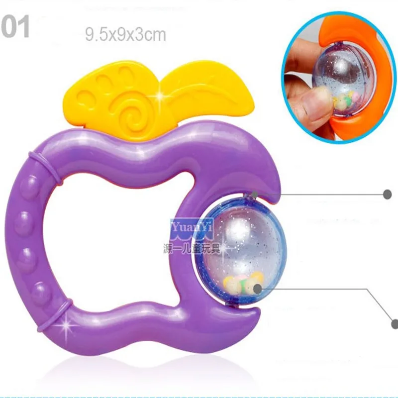 6 шт./комплект детские пластиковые погремушки погремушки|shake bell|kids rattlesbaby rattle |