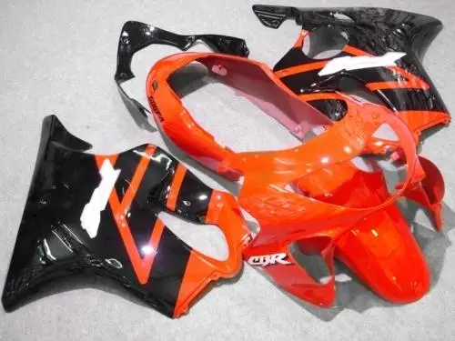 Комплект обтекателей под давлением для CBR600F4 99 00 CBR600 F4 1999 2000 CBR 600 ABS оранжевый